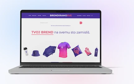 Brendiramo Sve – promotional products e-commerce build