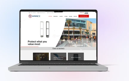 CRAFT Studio – website for anti-theft systems and video surveillance