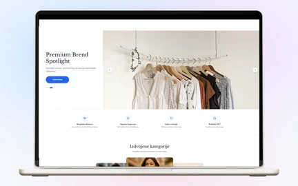 Demo e-commerce platform with custom CMS