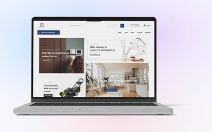 Dom Plus Market – online store for home equipment