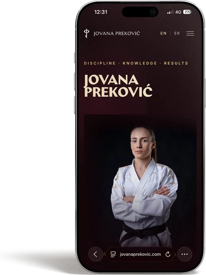 Jovana Preković – mobile version