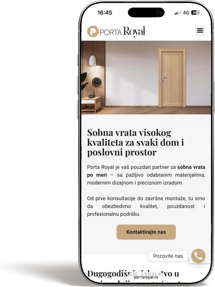 Porta Royal – mobile version