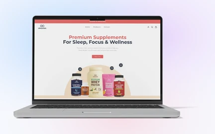 Up&Down Supplements – Shopify store for a US supplement brand